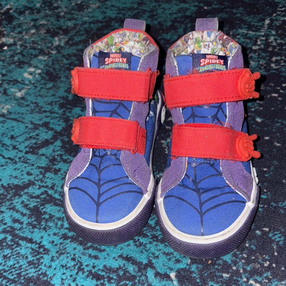 Kids Shoes - Blue and Red
